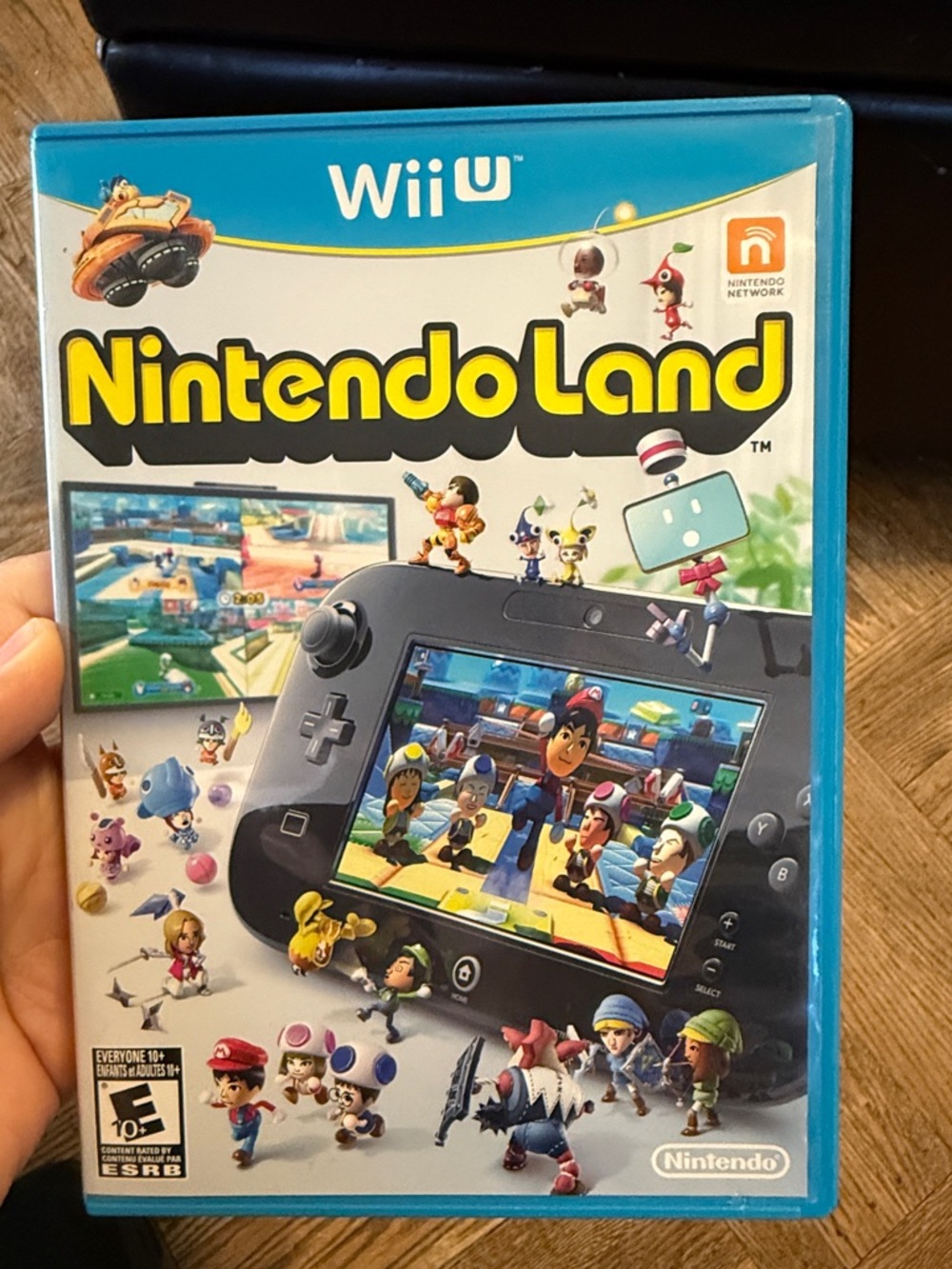 Nintendo Nintendo Land – Blue and White Wii U Game Case